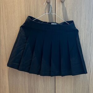 Sunday Best Black Mini Skirt